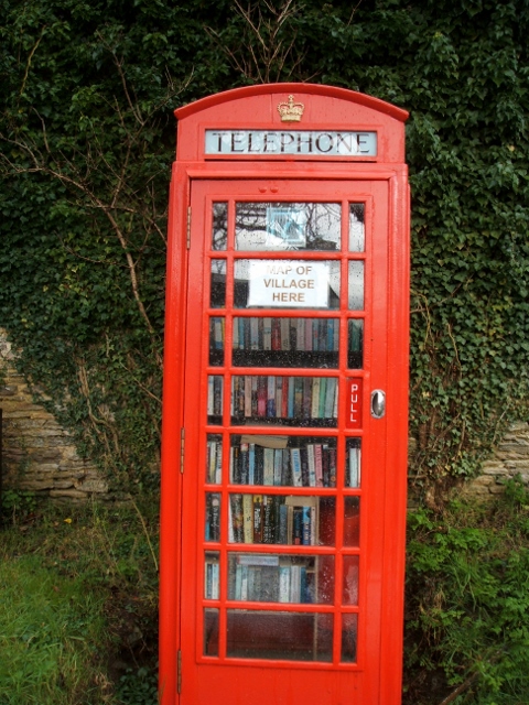 Making good use of an old phone box